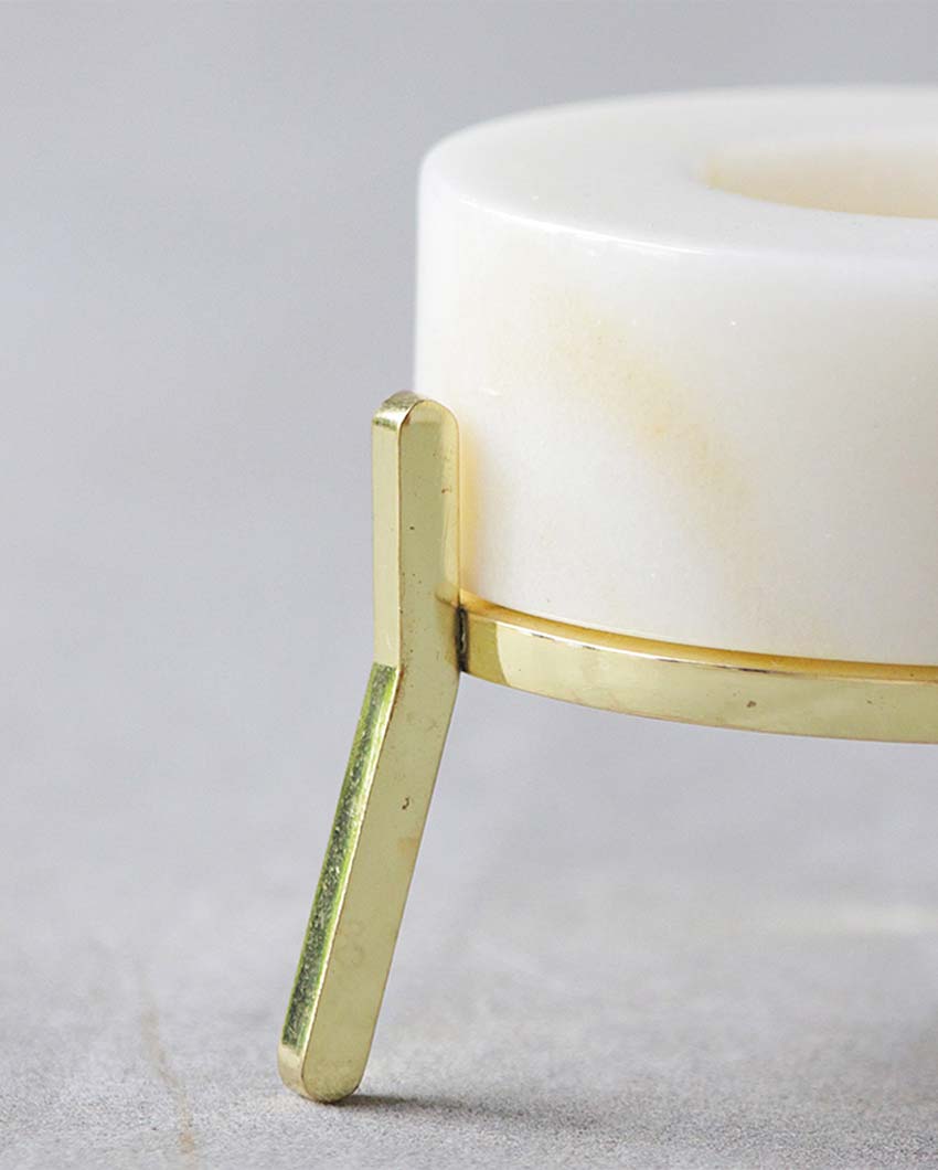 Handcrafted Tea Light Holder With Stand | 2 x 2 inches
