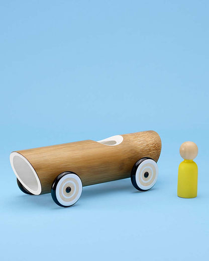 Eco Bamboo Vintage Racer Toboo | 8 x 3 x 2 inches