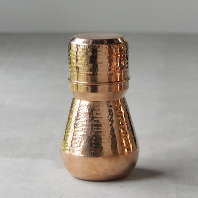 Mini Water Carafe with Copper Glass Default Title