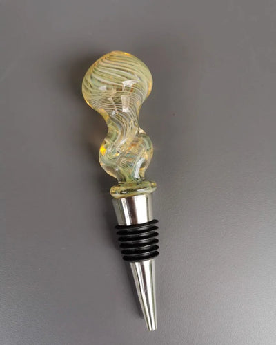 Reno Handblown Glass Wine Stopper