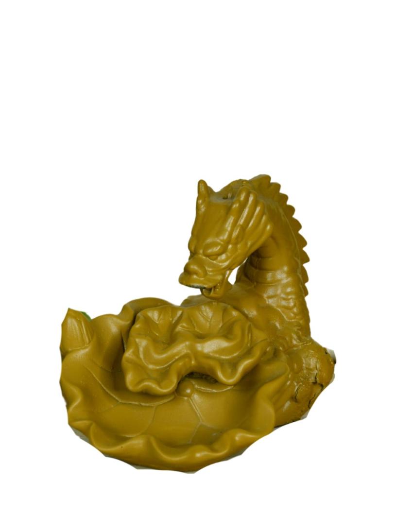 Dragon Smoke Fountain Beautiful Resin Dhoop Diffusers | 4 x 5 x 5 inches