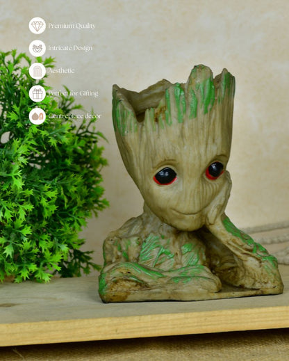 Groot Figurine Unique Showpiece | Set of 2