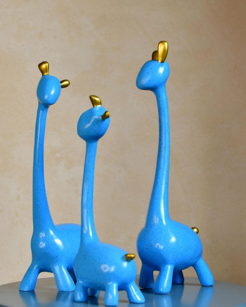 Charming Resin Giraffe Family | Pack of 3