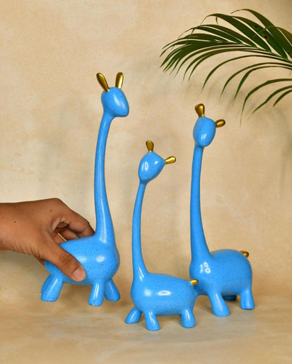 Charming Resin Giraffe Family | Pack of 3