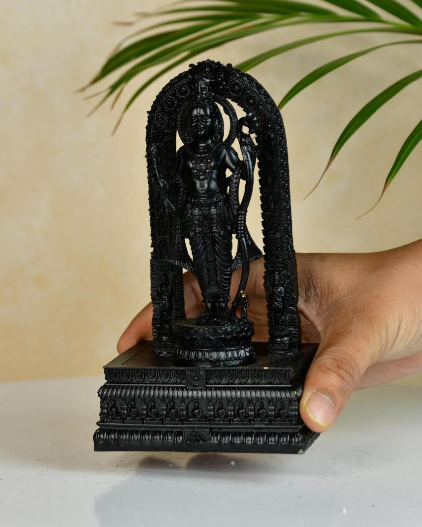 Radiant Resin Rama Statue | 2 x 3 x 8 inches