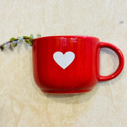 Sweet Heart Ceramic Wall Hanging Cup Planter Default Title