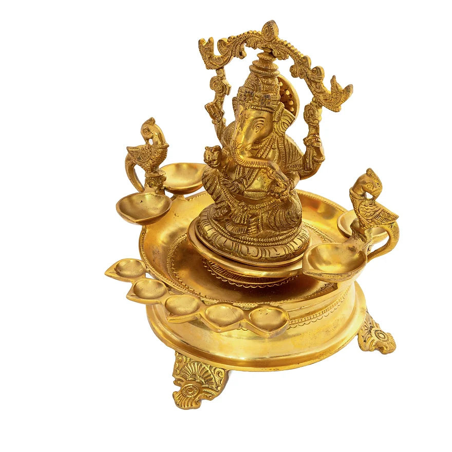 Stunning Lord Ganesha Statue | 8 x 6 x 9 inches