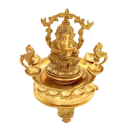 Stunning Lord Ganesha Statue | 8 x 6 x 9 inches