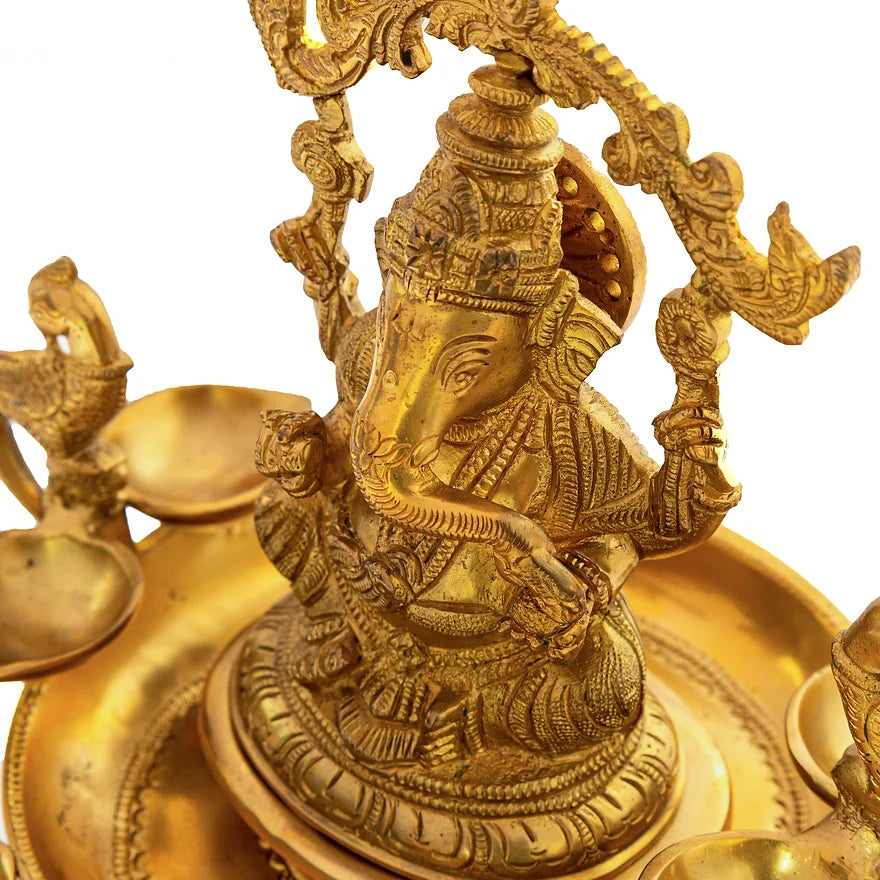 Stunning Lord Ganesha Statue | 8 x 6 x 9 inches