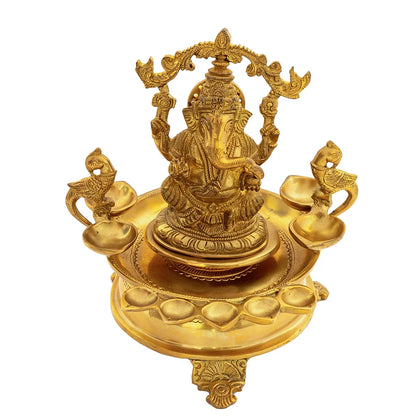 Stunning Lord Ganesha Statue | 8 x 6 x 9 inches