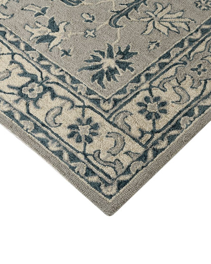 Romania Floral Pattern Hand Tufted Carpet | 10 x 8 Feet