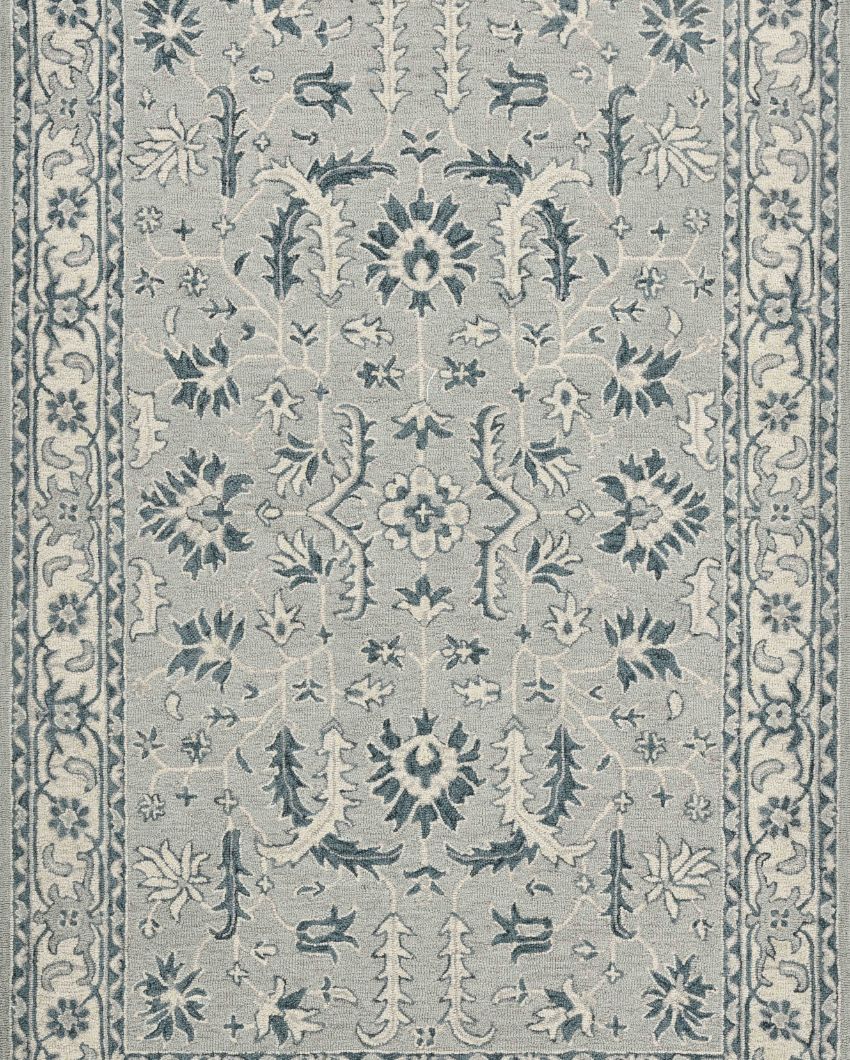 Romania Floral Pattern Hand Tufted Carpet | 10 x 8 Feet