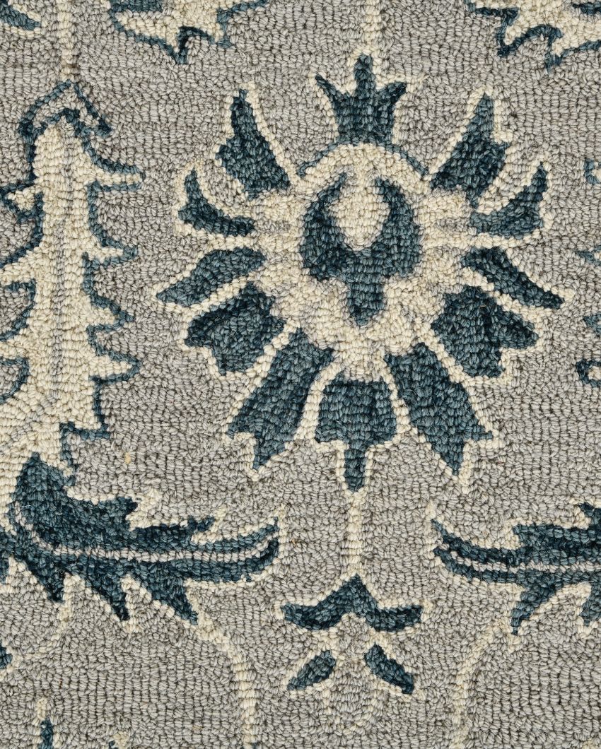 Romania Floral Pattern Hand Tufted Carpet | 10 x 8 Feet