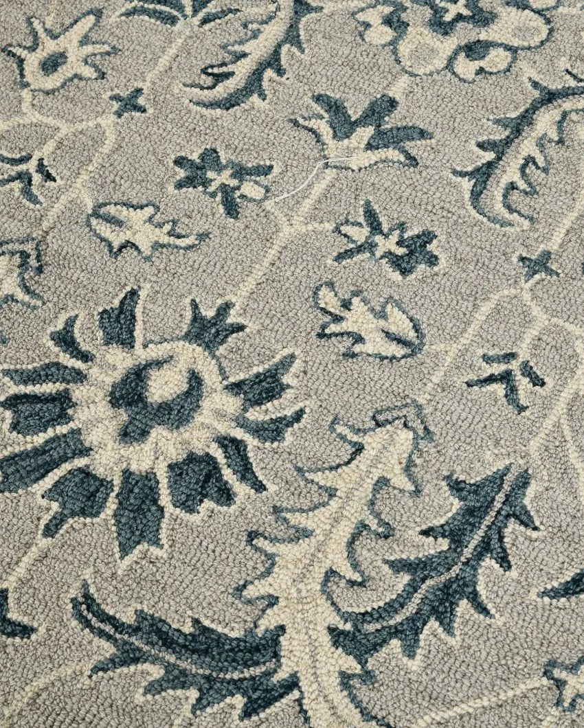 Romania Floral Pattern Hand Tufted Carpet | 10 x 8 Feet