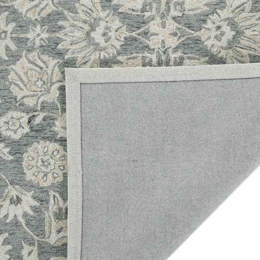 Grey Wool Hand Romania Tufted Rug Carpet