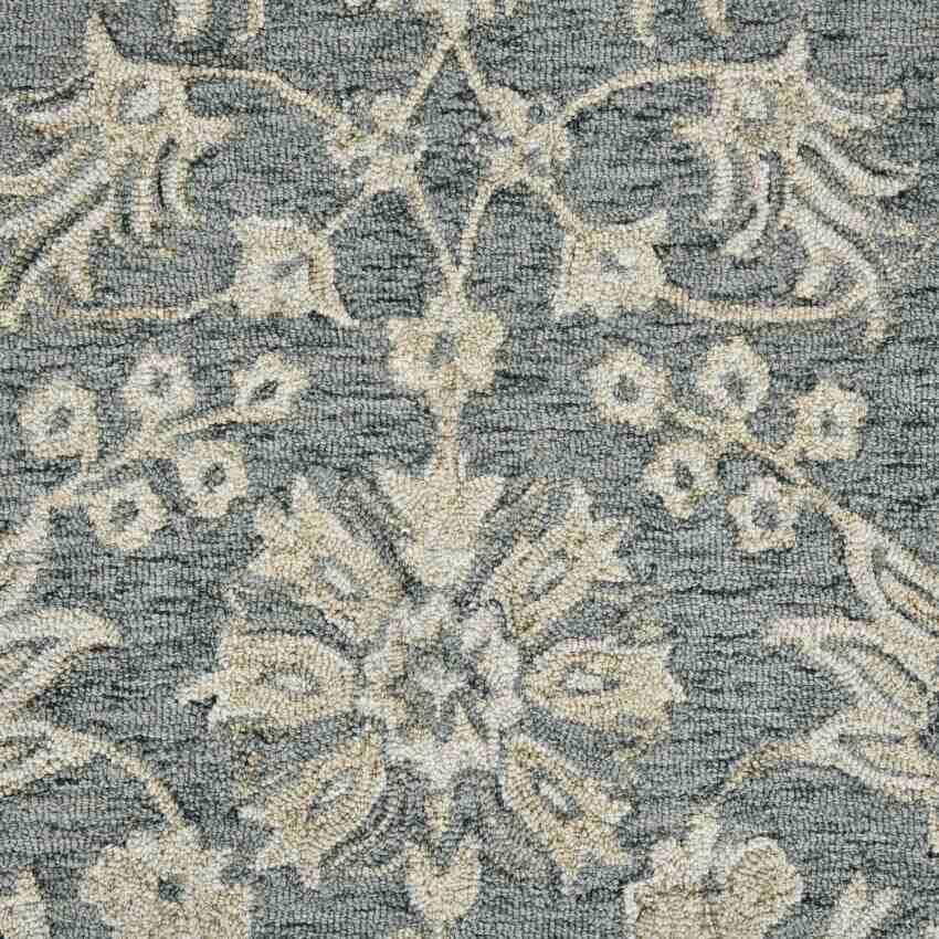 Grey Wool Hand Romania Tufted Rug Carpet