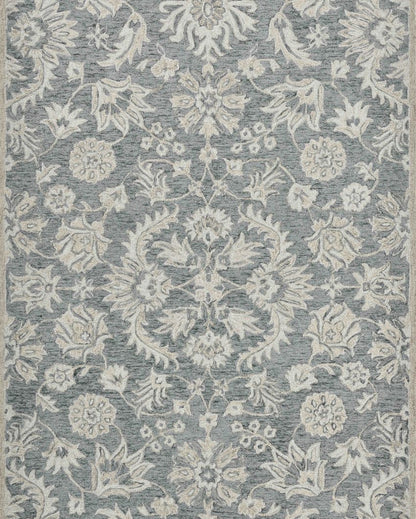 Simpy Floral Pattern Hand Tufted Carpet | 10 x 8 Feet