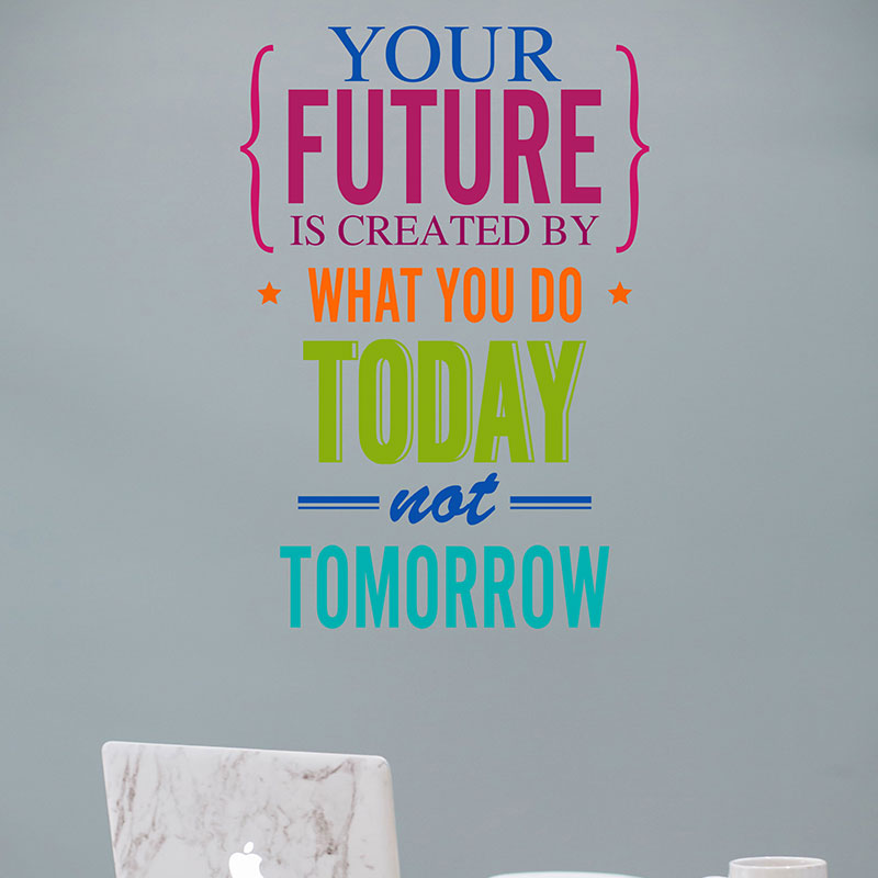 Inspiration Quote Wall Sticker Default Title
