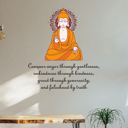 Buddha Quote Wall Sticker Default Title