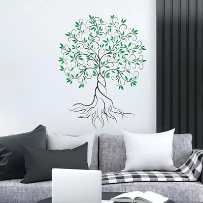 Tree Of Art Wall Sticker Default Title