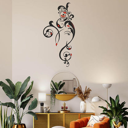 Abstract Ganesh Wall Sticker Default Title