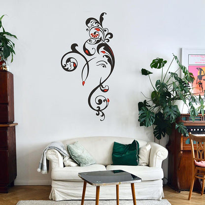 Abstract Ganesh Wall Sticker Default Title