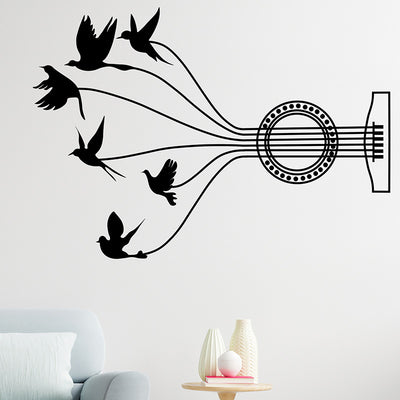 Music Birds Wall Sticker Default Title