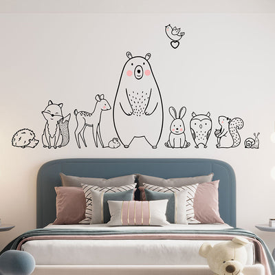 Jungle Animals Wall Sticker Default Title