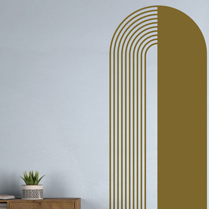 Asthetic Curve Wall Sticker Default Title