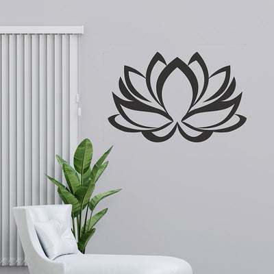 Black Lotus Wall Sticker Default Title