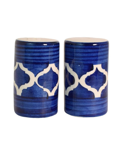 Beautiful Ceramic Handcrafted Salt & Pepper Shakers | Set Of 2