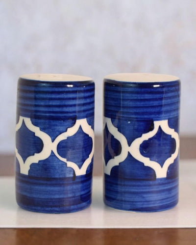 Beautiful Ceramic Handcrafted Salt & Pepper Shakers | Set Of 2