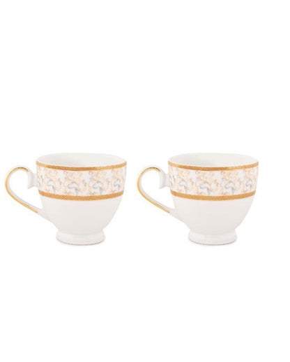 Rainbow Gold Porcelain Cup & Saucer Set