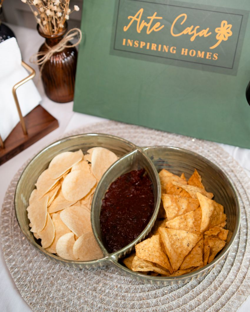 Dual Flavour Serving Bowl