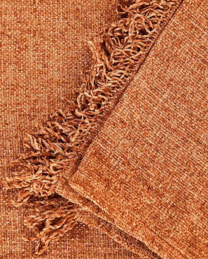 Modern Design Chenille Throw