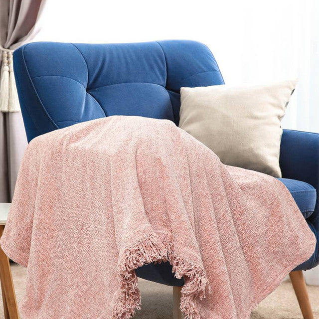 Soft Chenille Polyester Throw | 71 x 51 inches