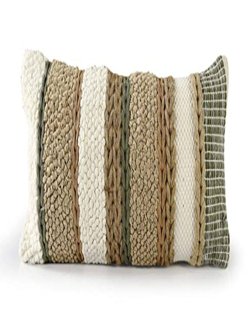 Chic Boho Woven Cushion | 12 x 24 inches