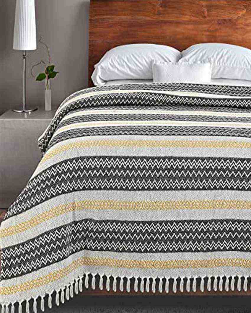 Indian Traditional Design Cotton Throw