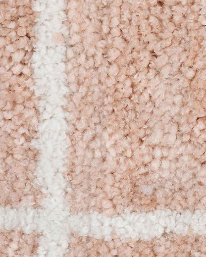 Pink Tufted Bathmat | Single | 24x16 inches