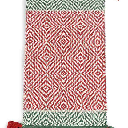 Christmas Themed Cotton Rug | 35 x 24 inches