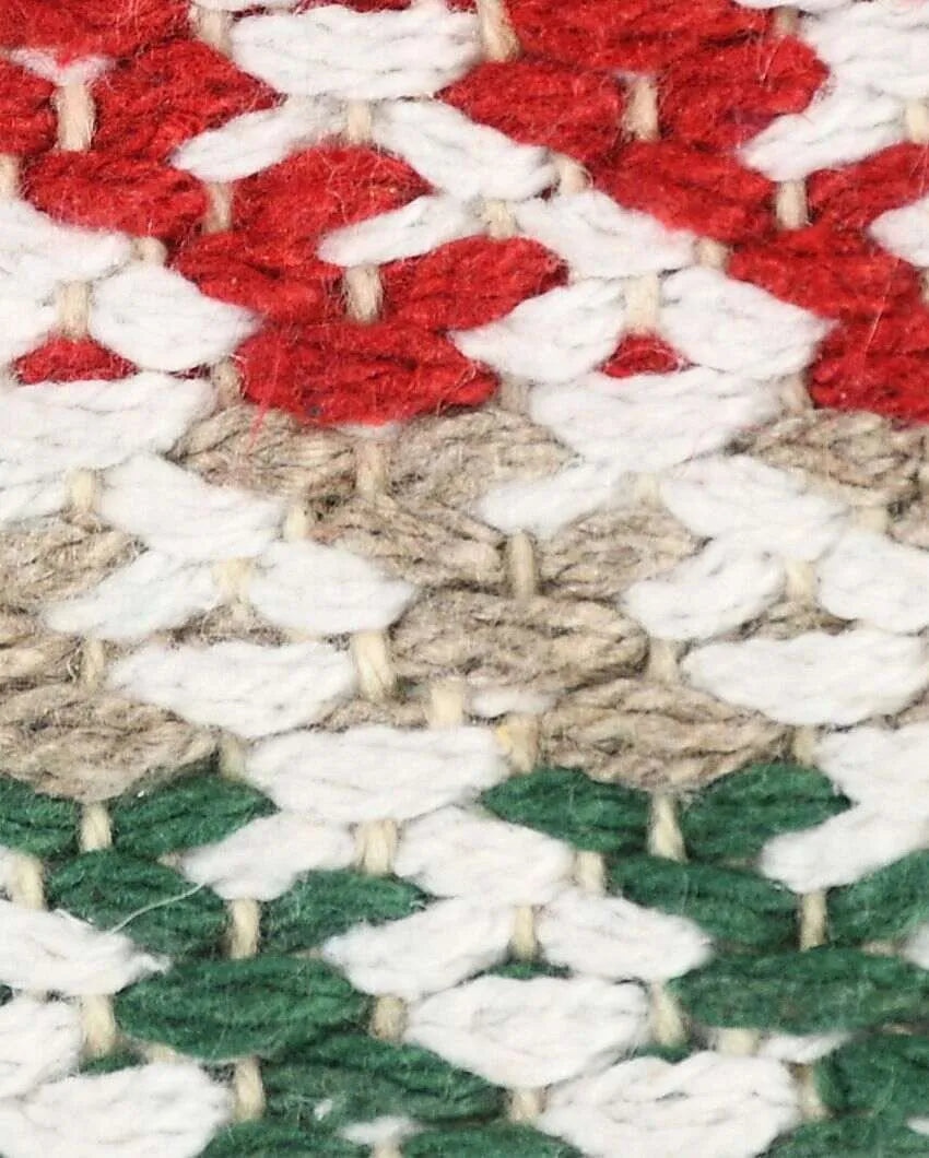 Christmas Themed Cotton Rug | 35 x 24 inches