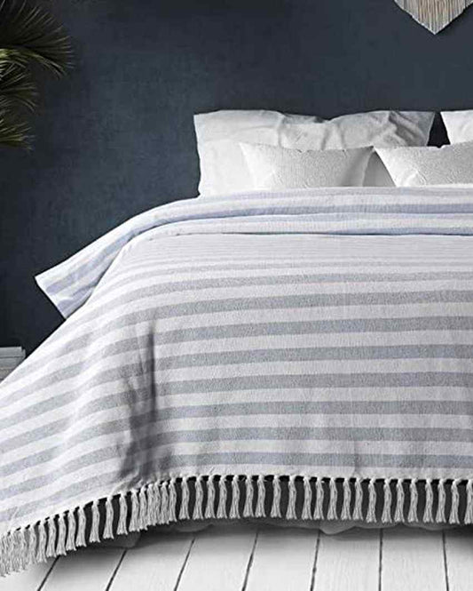 Arrow Woden Design Cotton Bedcover