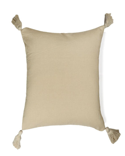 Cotton Diamond Tufted Cushion Cover | 18 x 18 inches