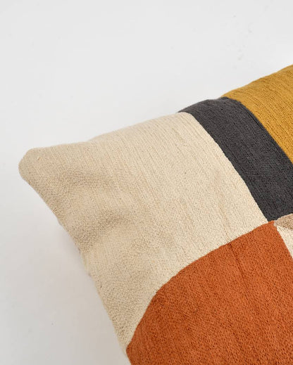 Geometric Cotton Cushion Cover | 18 x 18 inches