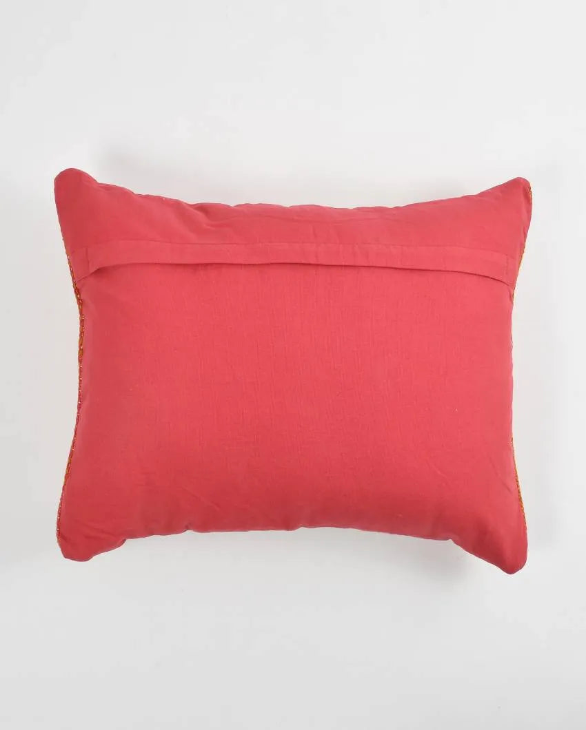 Multi Bright Cotton Cushion Cover | 24 x 16 inches