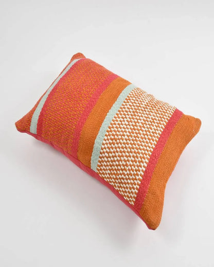 Multi Bright Cotton Cushion Cover | 24 x 16 inches