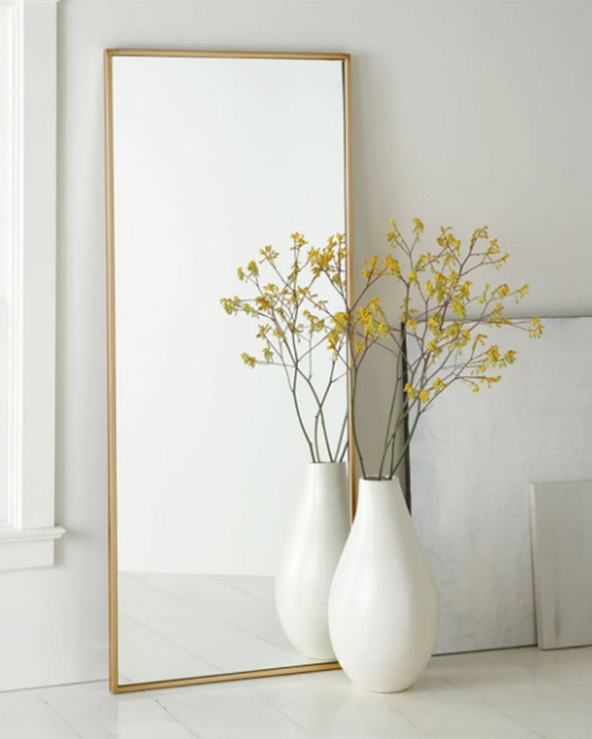 Sleek Full Length Rectangle Mirror | 22 x 4 x 65 inches