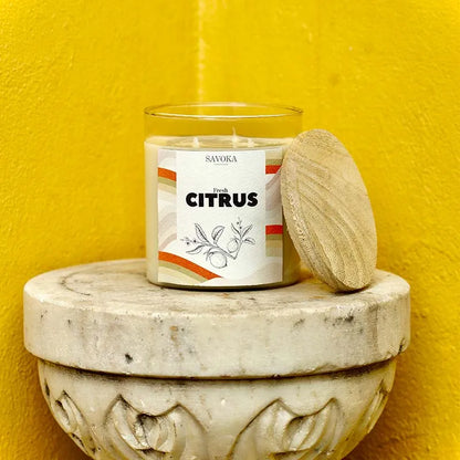 Härmatis Fresh Citrus Scented Soy Candle Default Title