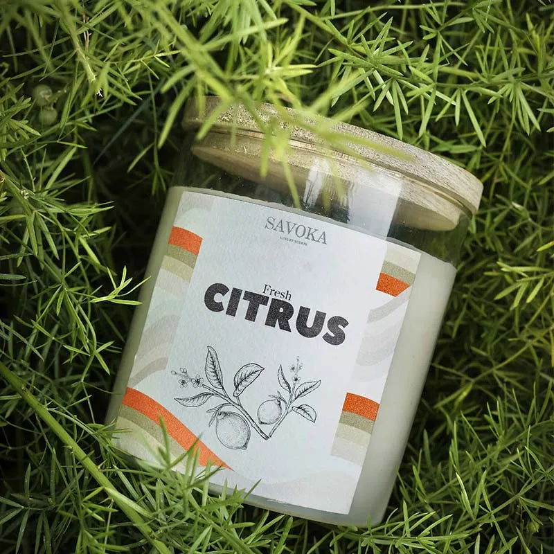 Härmatis Fresh Citrus Scented Soy Candle Default Title