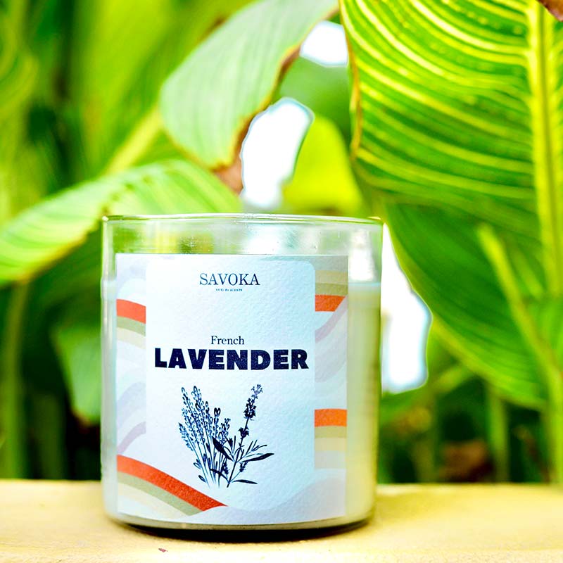 Härmatis French Lavender Scented Soy Candle Default Title